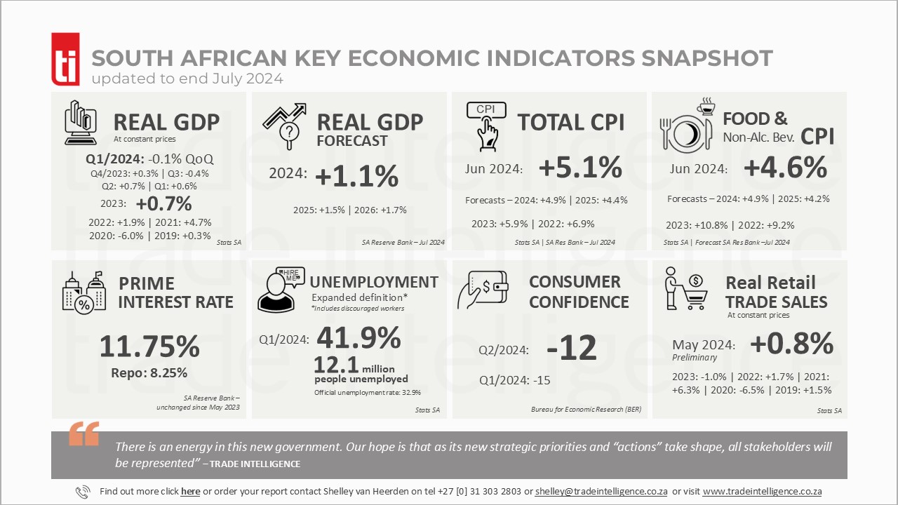 South African Economic Indicators snapshot image 